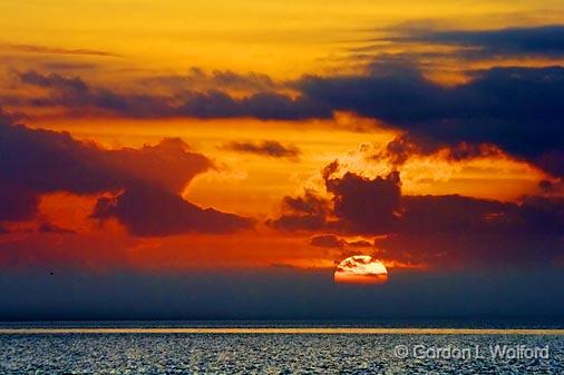 Rising Up Through The Clouds_28002.jpg - Photographed near Port Lavaca, Texas, USA, with Powderhorn Lake in the foreground.